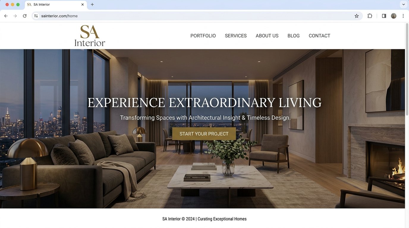 SA Interior Website