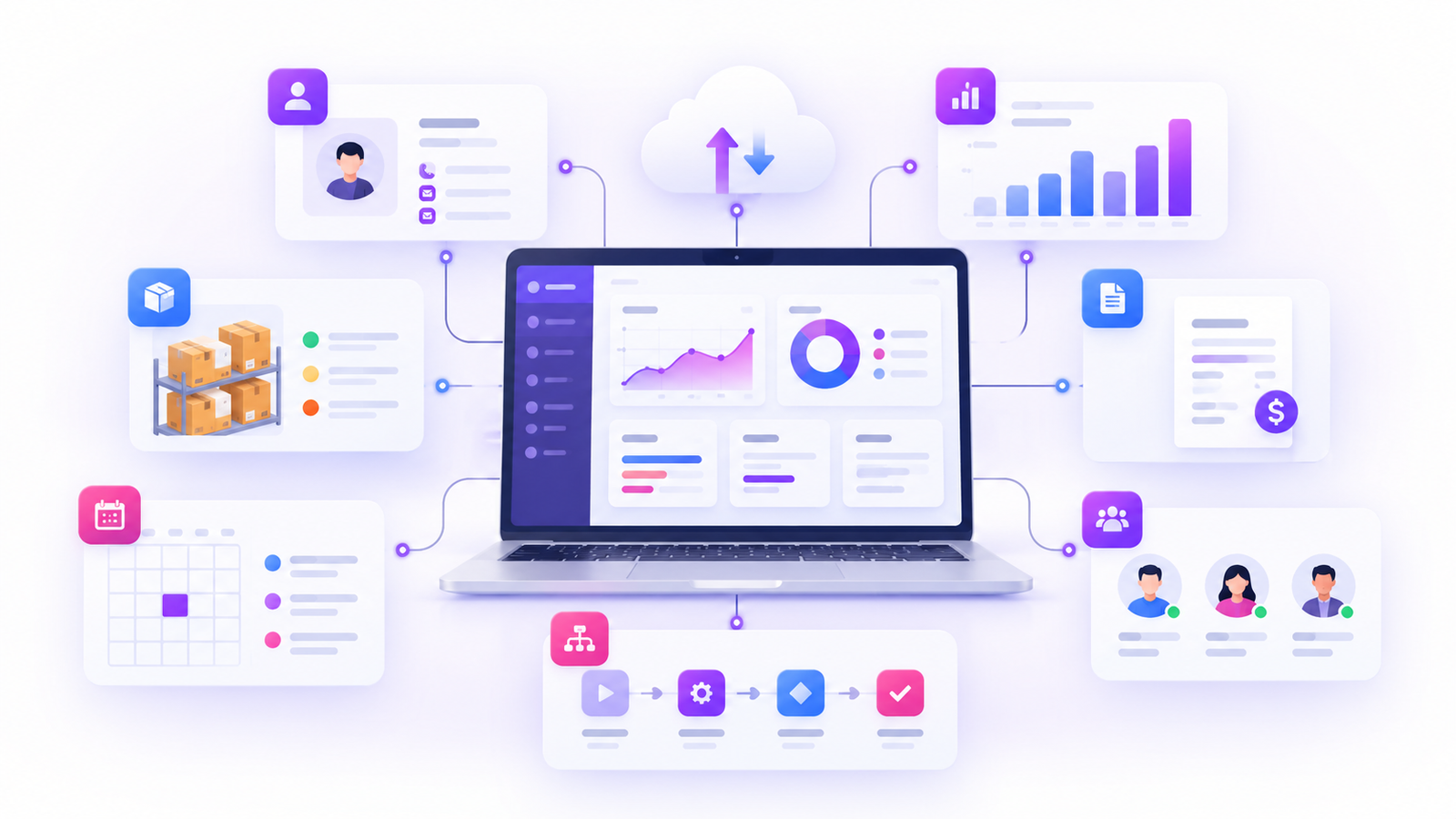 Software Management Systems Suite Dashboard