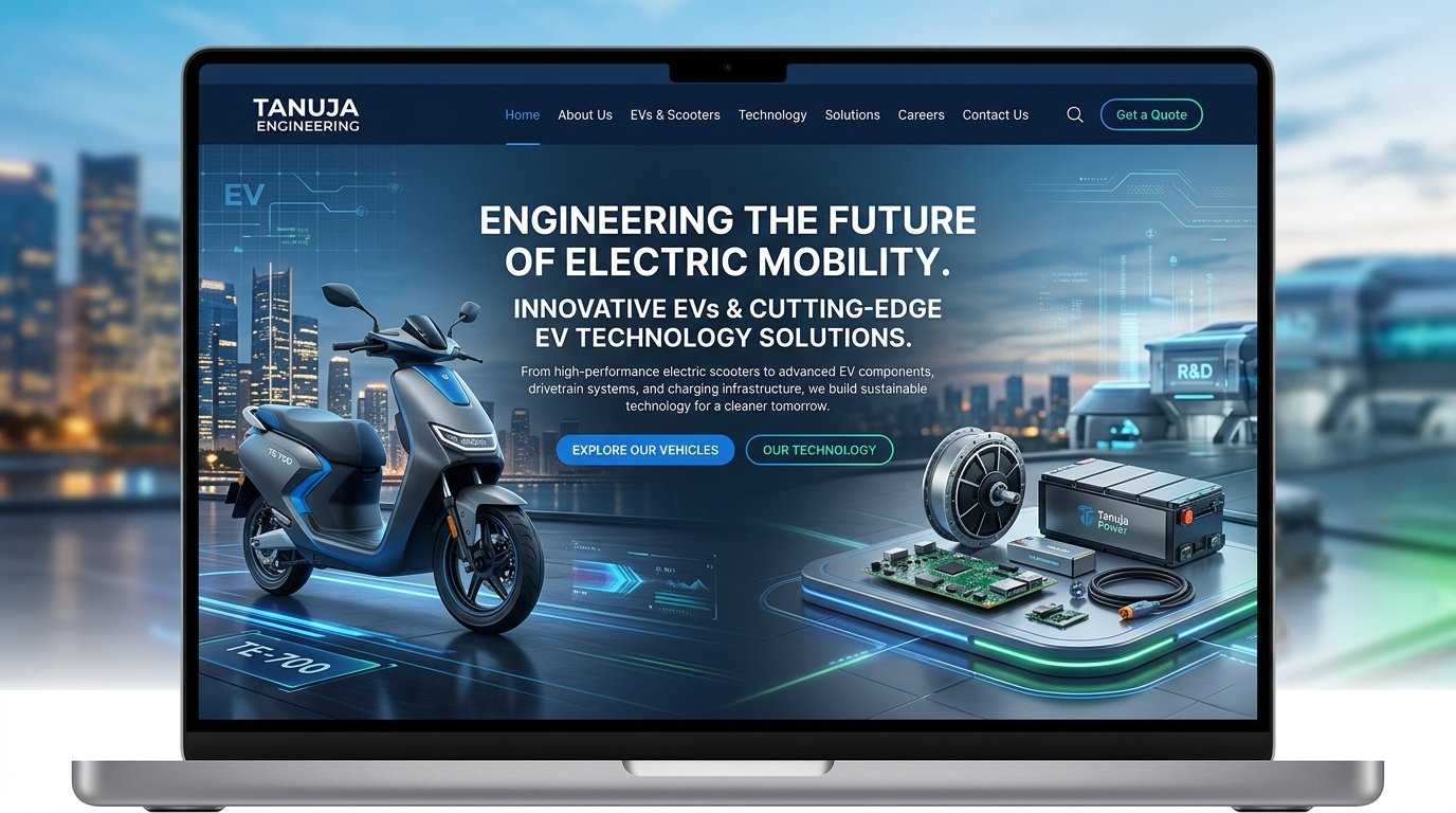 Tanuja Engineering Website